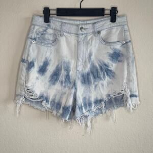 American Eagle Highest Rise Mom Short Tie-Dye - Size 8